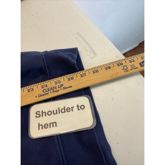 Pact Organic Cotton Women's Navy blue M/LG Crewneck‎ Sweatshirt Classic Normcore - Picture 9 of 11